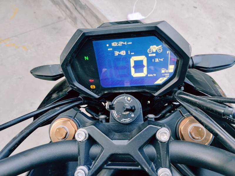 光阳400二手街车济南,车主评光阳