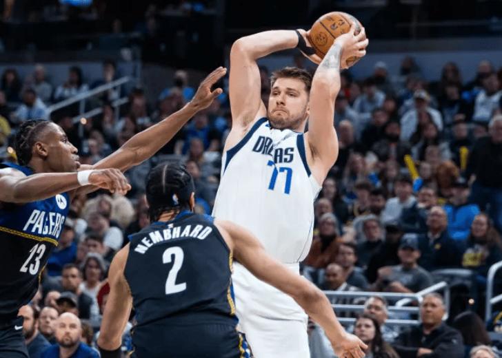 老詹扣篮惊呆布朗尼跟布莱斯,东契奇慢三步对抗上篮