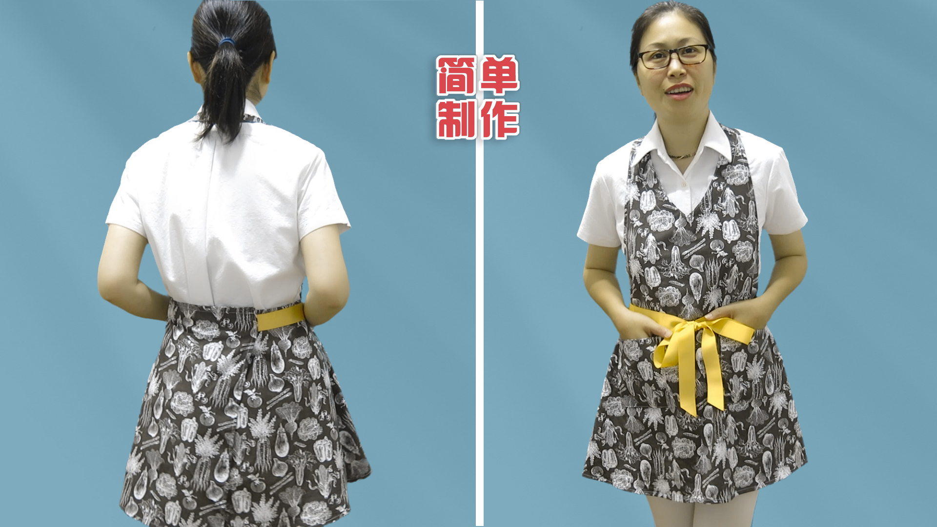 简单大方实用的围裙,好用又实用的围裙