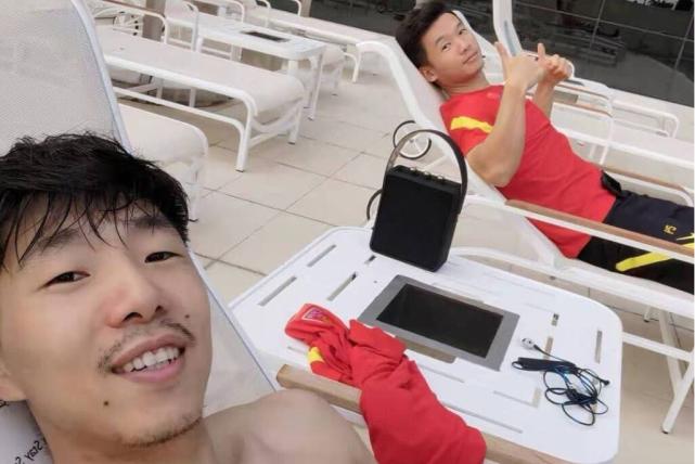 周琦房间,周琦广东宿舍内部