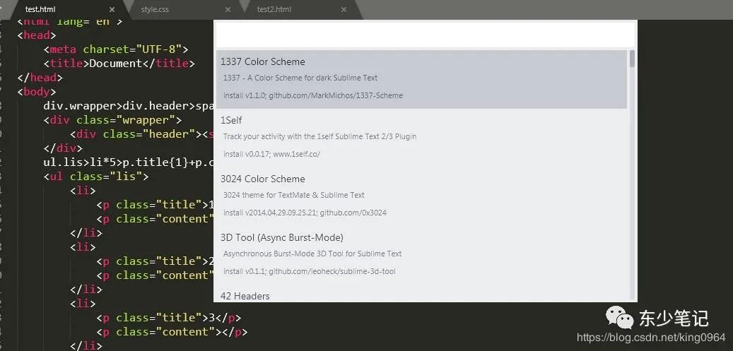 sublimetext3怎么设置中文,sublimetext快捷键整理代码