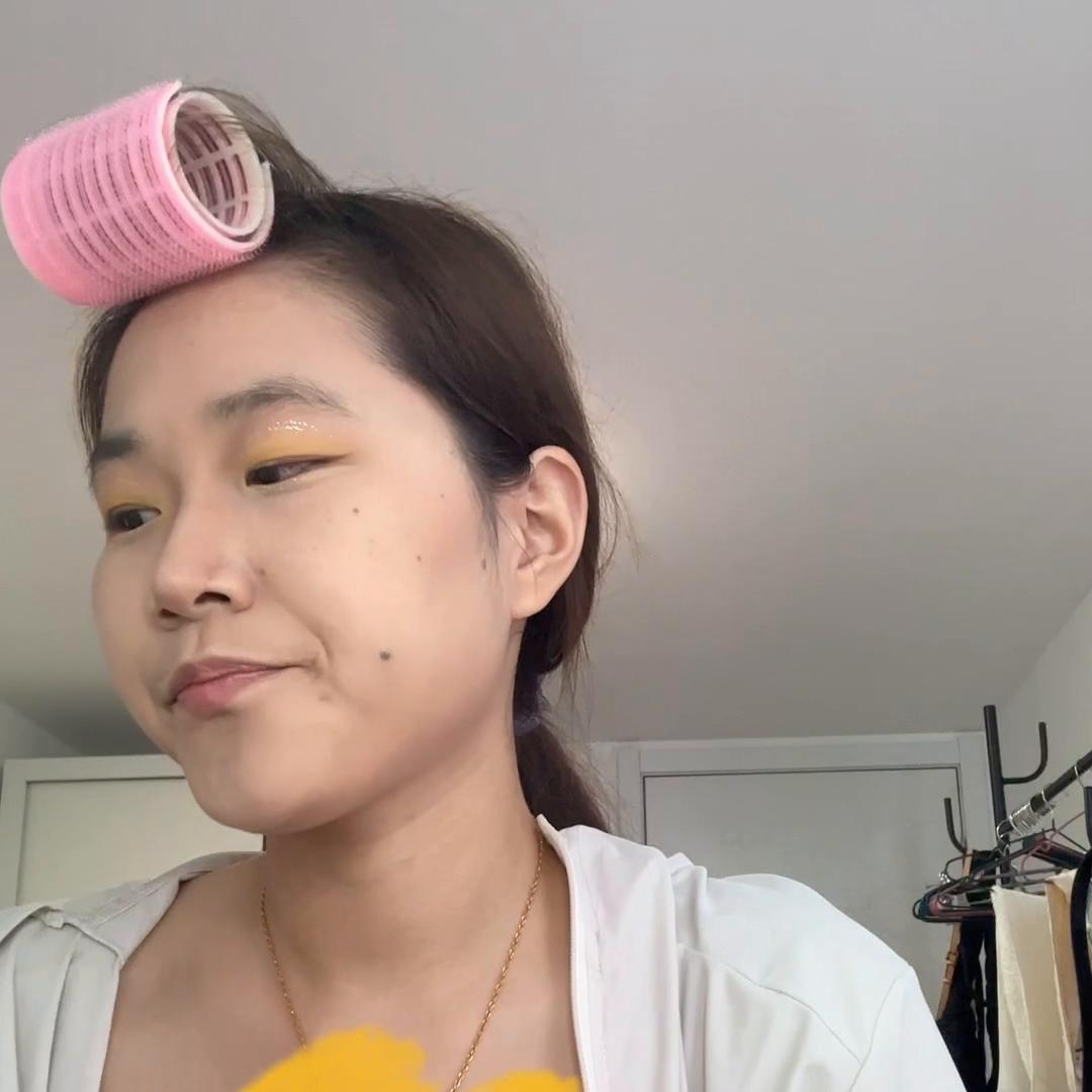 这是换头的程度（抱一丝啊好物分享变成美妆视频了）#反差