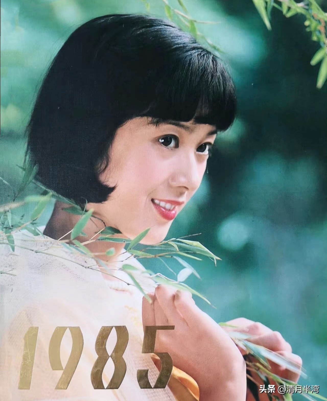 80年代影星挂历的记忆,80年代挂历美人