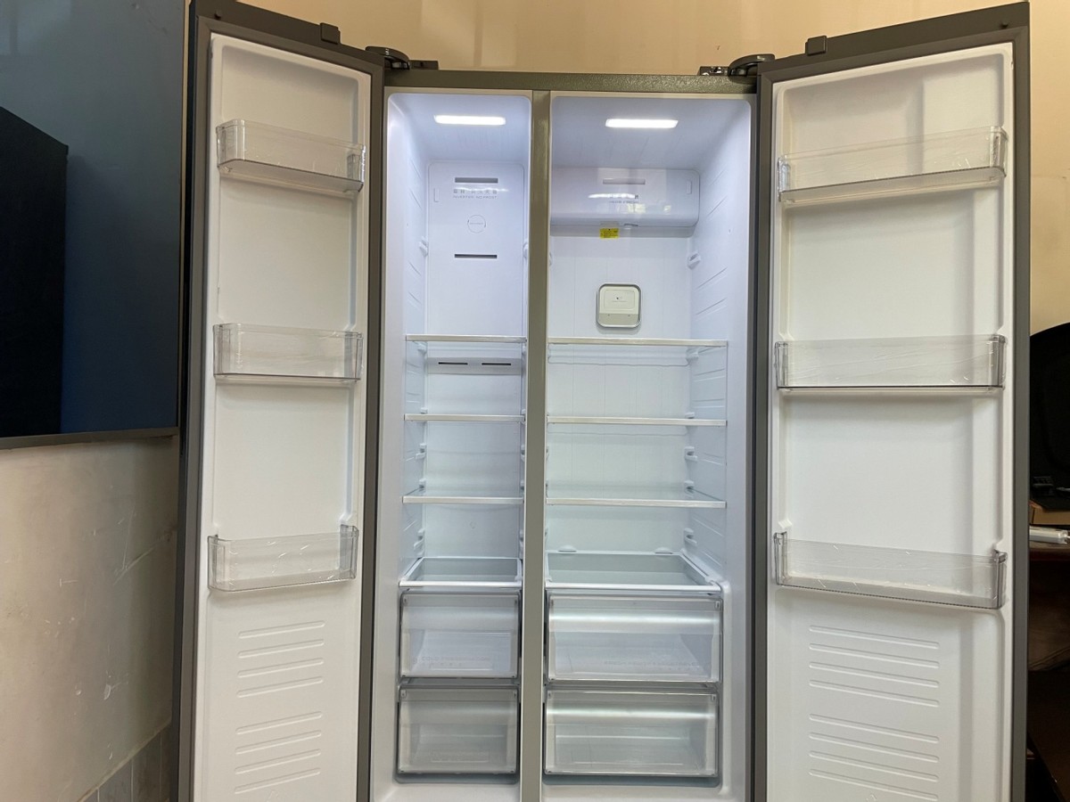 云米冰箱对开门456升变频升级版,云米冰箱对开门版评测