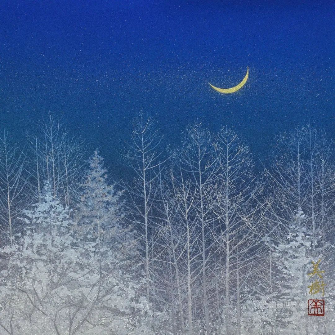 野地美树子手绘油画,日本画家奈良美智作品图