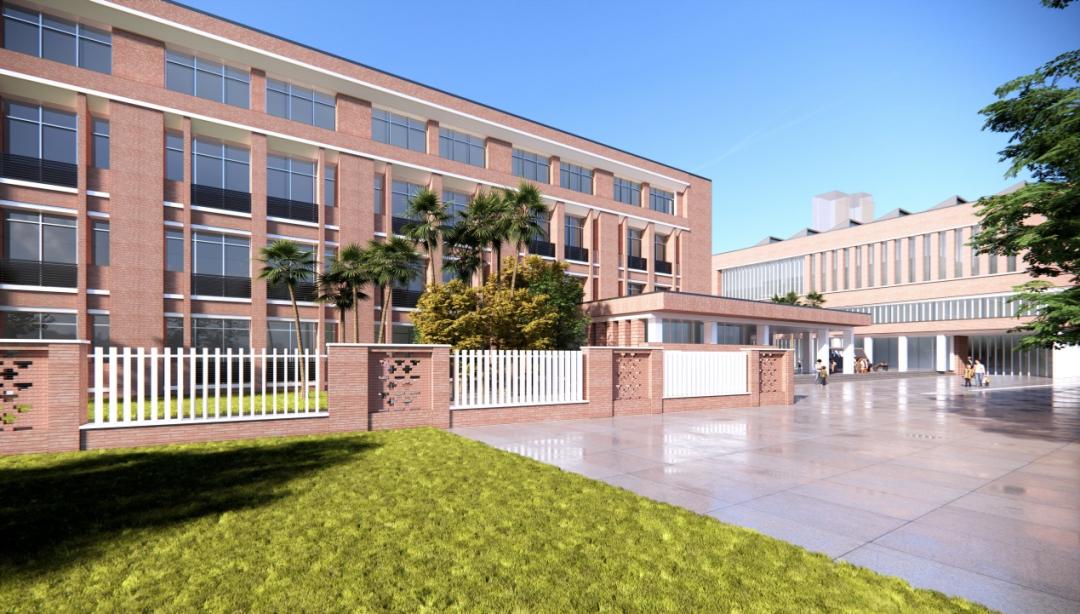 新会枢纽新城规划小学落地,新会枢纽小学项目部