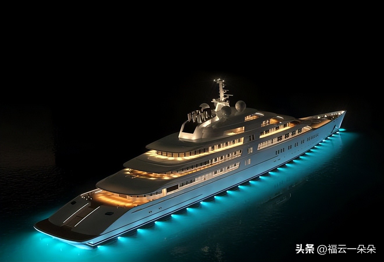 最贵豪华黄金游艇,世界上最火的金游艇