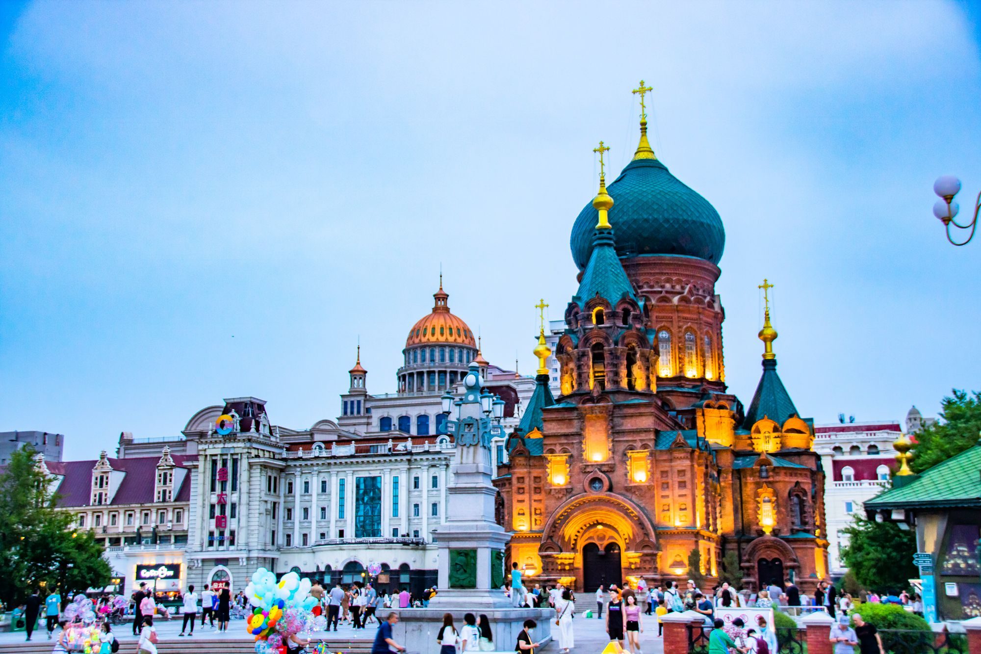 哈尔滨圣索菲亚大教堂的唯美段子,哈尔滨圣索菲亚大教堂历史