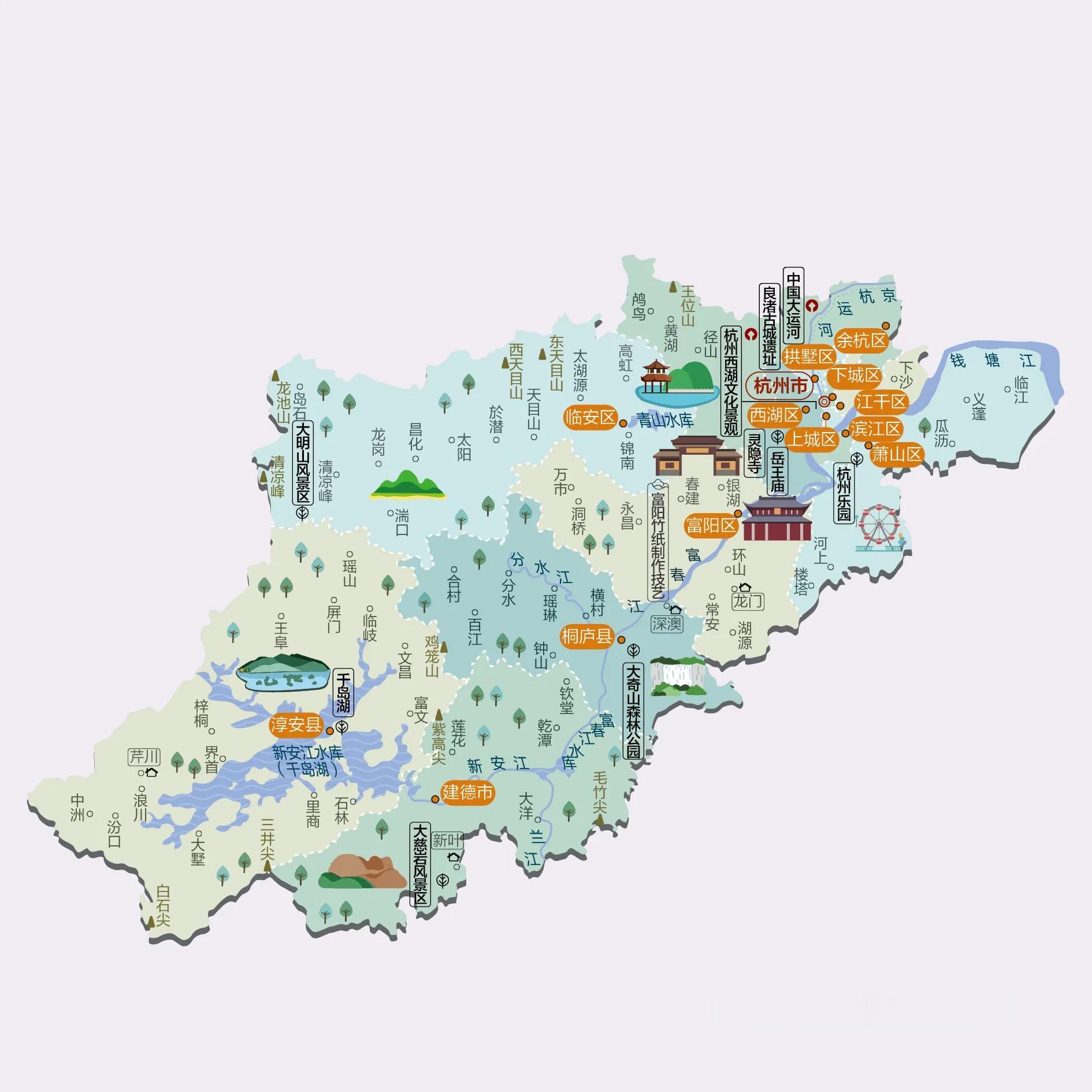 杭州最适合自驾游的地方,杭州最值得去的景点是哪些