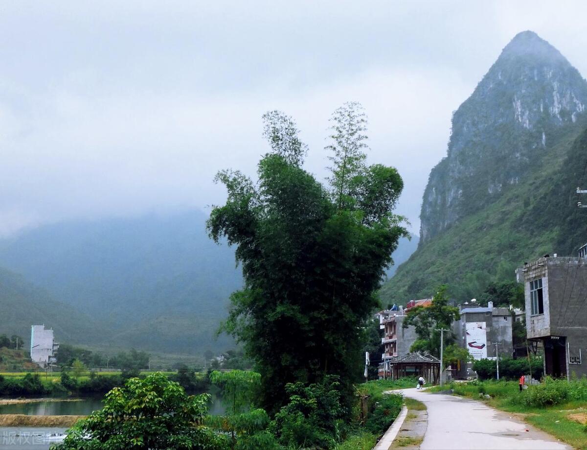 广西农村山水田园美景,广西7处山水田园风光