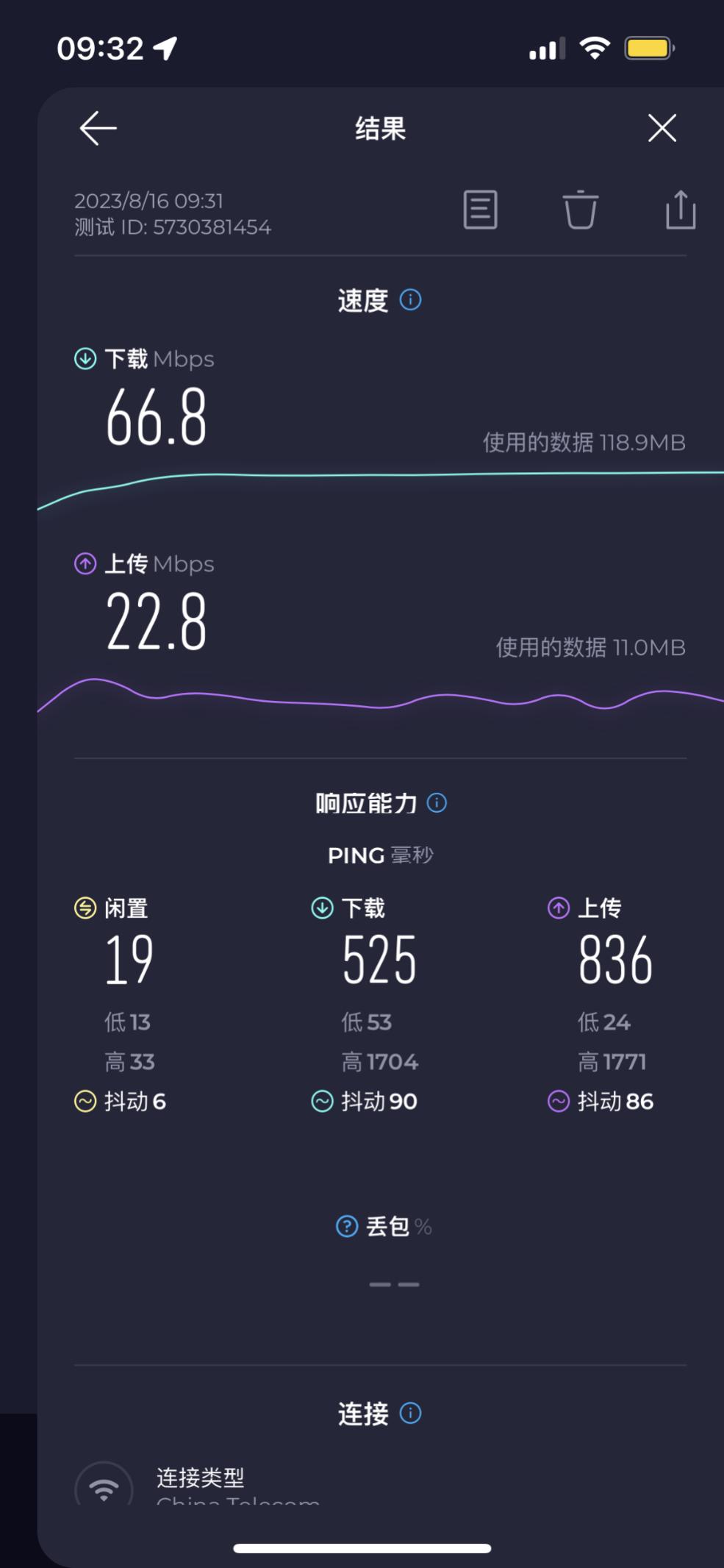 中兴5g网络随身wifif50,中兴5g随身wifi免插卡网速测试