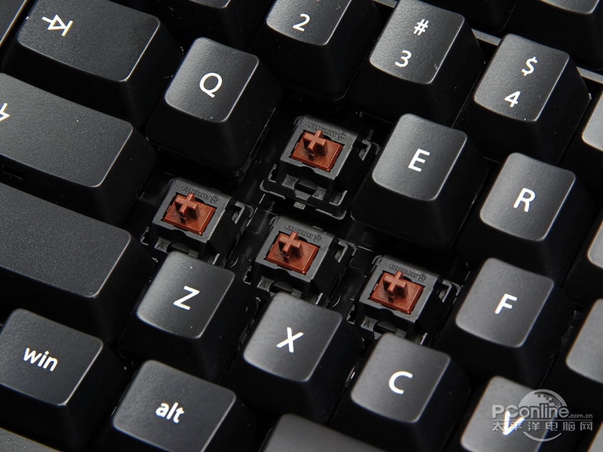 机械键盘ttc轴和樱桃轴有什么区别,机械键盘各种轴的区别和选择