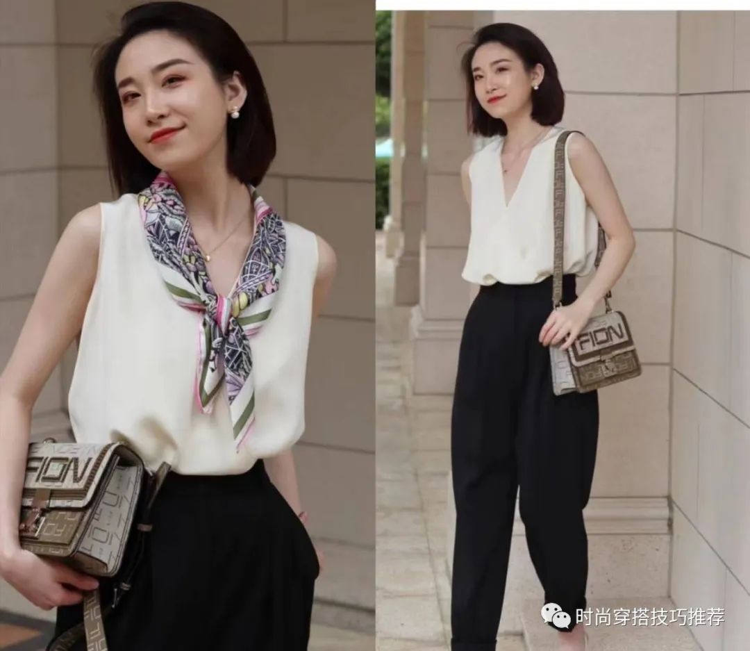 轻熟女干净穿搭,适合女生穿的成熟衬衫