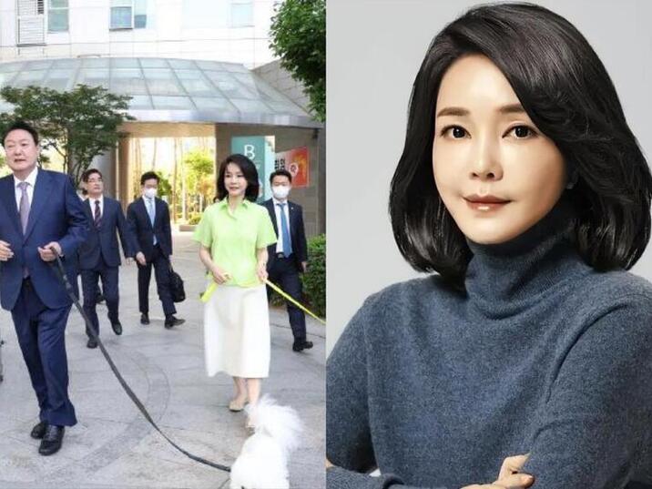 韩国第一夫人最近视频,韩国第一夫人终于露面