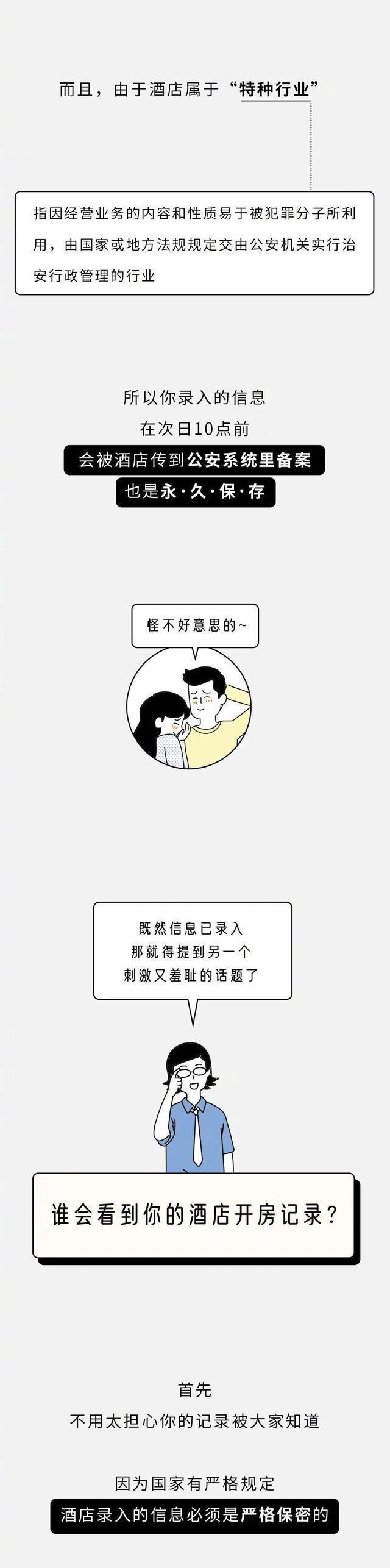 酒店的开房记录，除了自己还有谁知道？网友知道后无语了