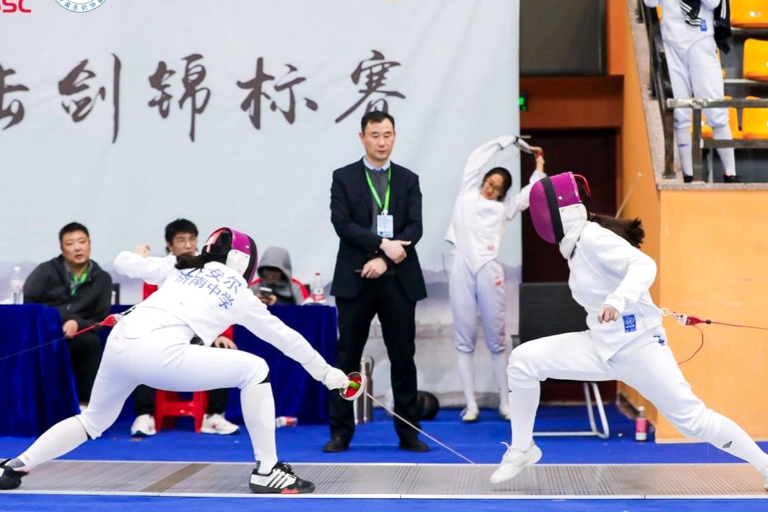 济南青少年击剑锦标赛,击剑济南比赛