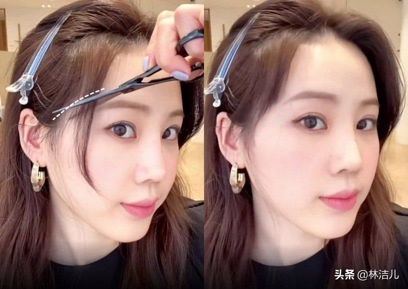 虞书欣杨幂金星,虞书欣碎发