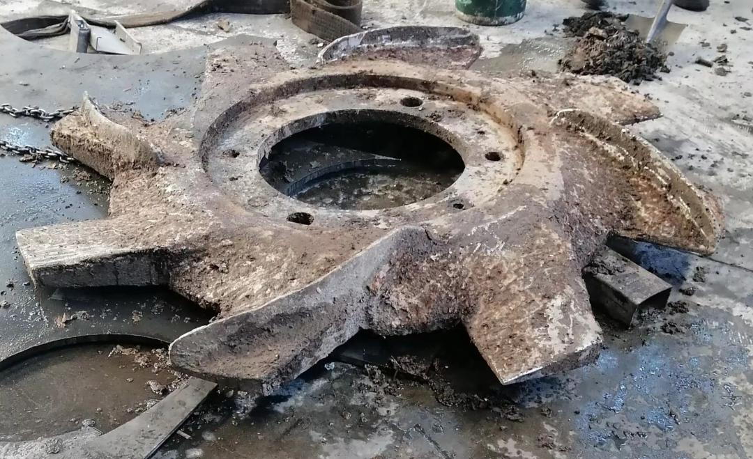 碎浆机叶轮维修加工,碎浆机转子如何调间隙