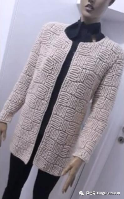 针织作品简单漂亮,漂亮的针织缕空花样视频教程