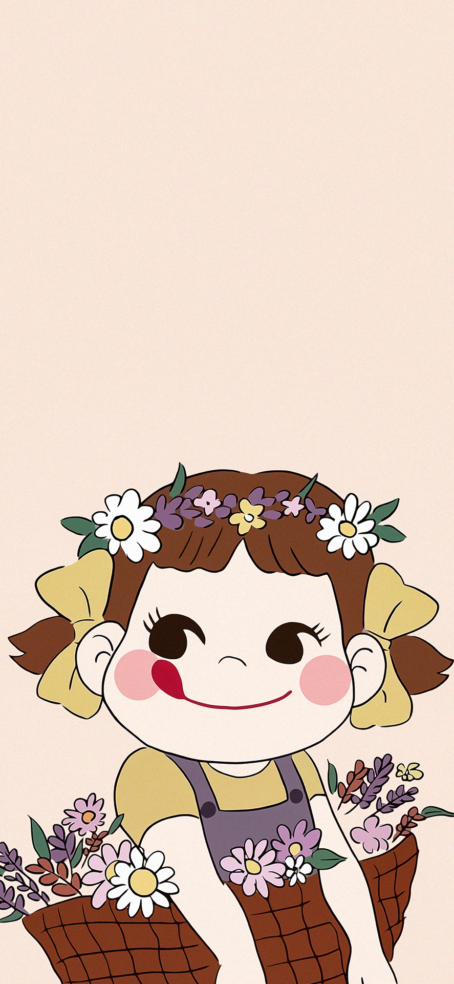 不二家卡通可爱壁纸,不二家大叔老虎壁纸