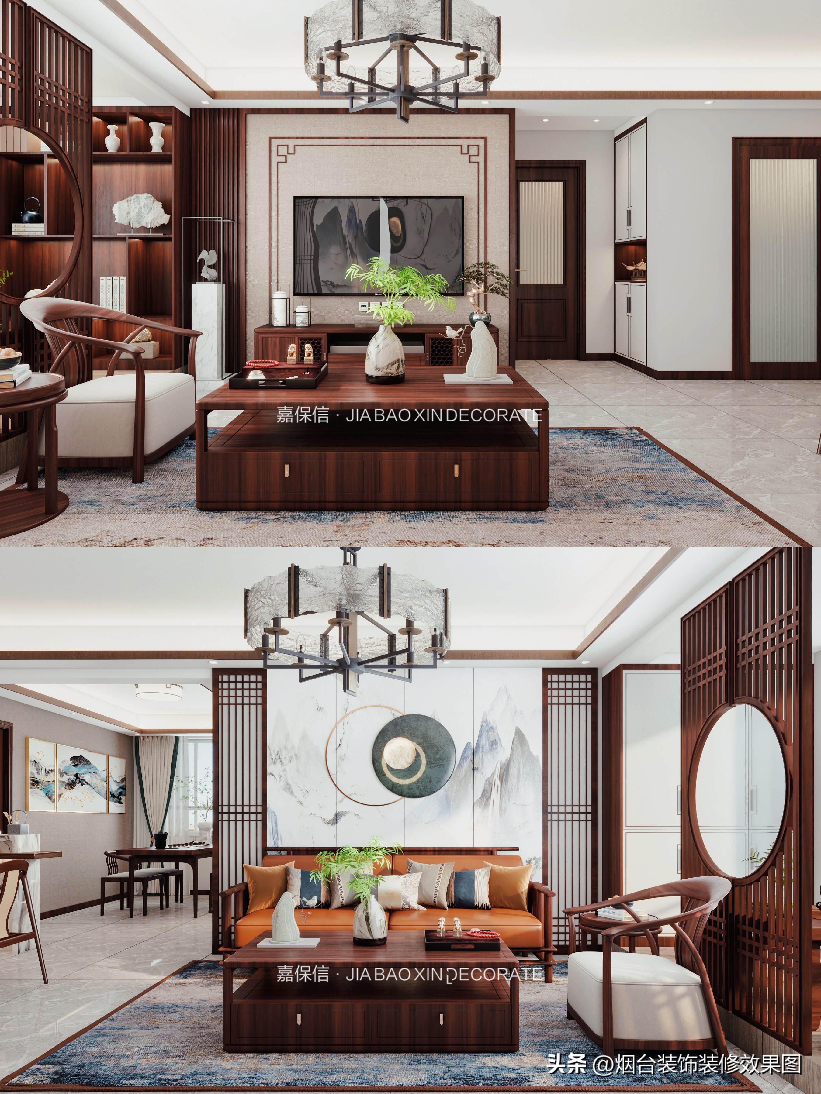 汤泉世家140平样板间,汤泉世家213平米别墅装修