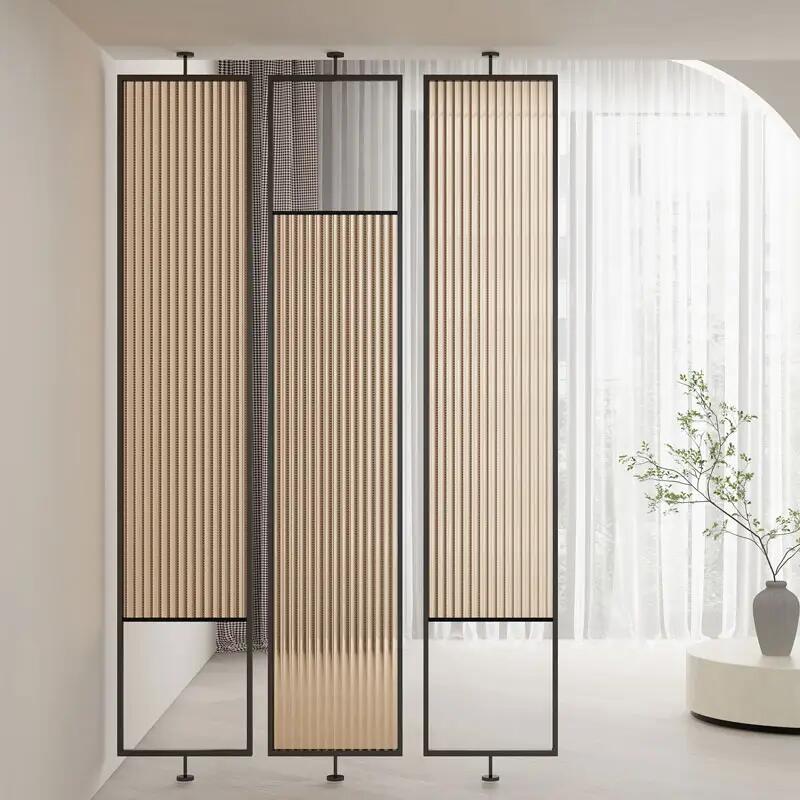 玻璃隔断设计高级感,设计改变生活极简玻璃隔断