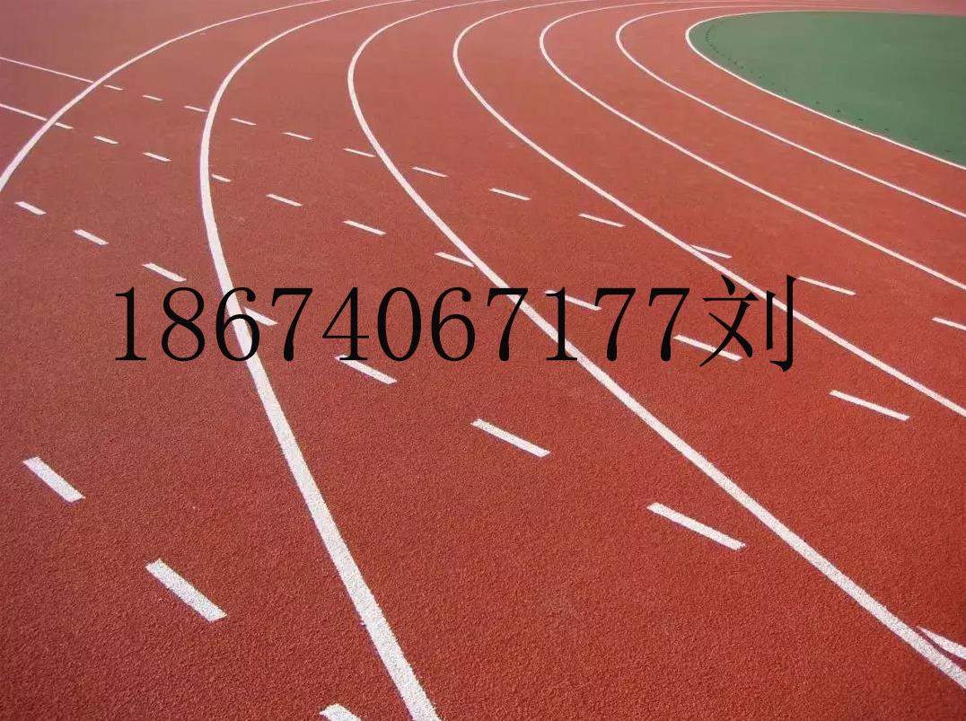 全塑型塑胶跑道施工剖面图,塑胶跑道施工方案及效果图