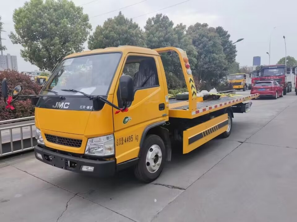江铃顺达蓝牌清障车救援,江铃顺达蓝牌清障车单拖