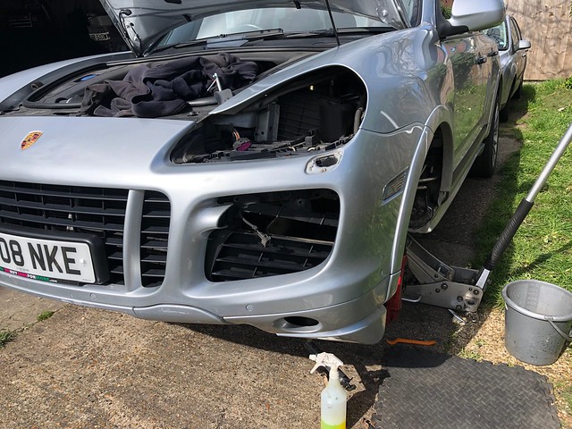 08款保时捷卡宴gts4.8体验,自己改装保时捷