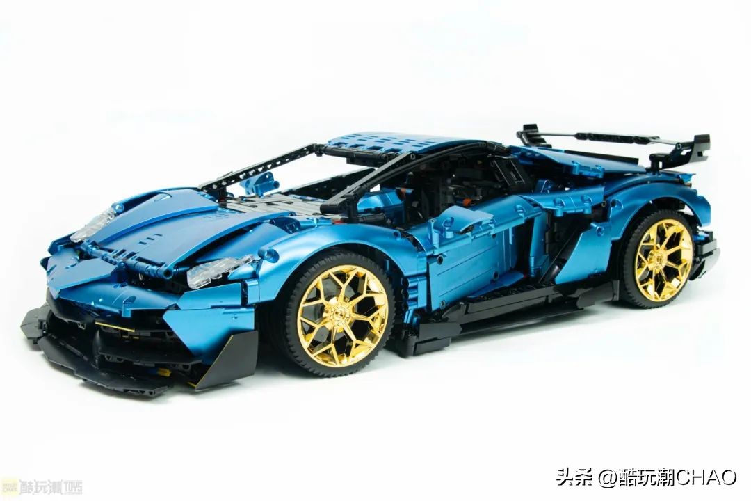 *力暴**猛兽来袭！K盒子机械组10520蛮牛SVJ套装开箱评测