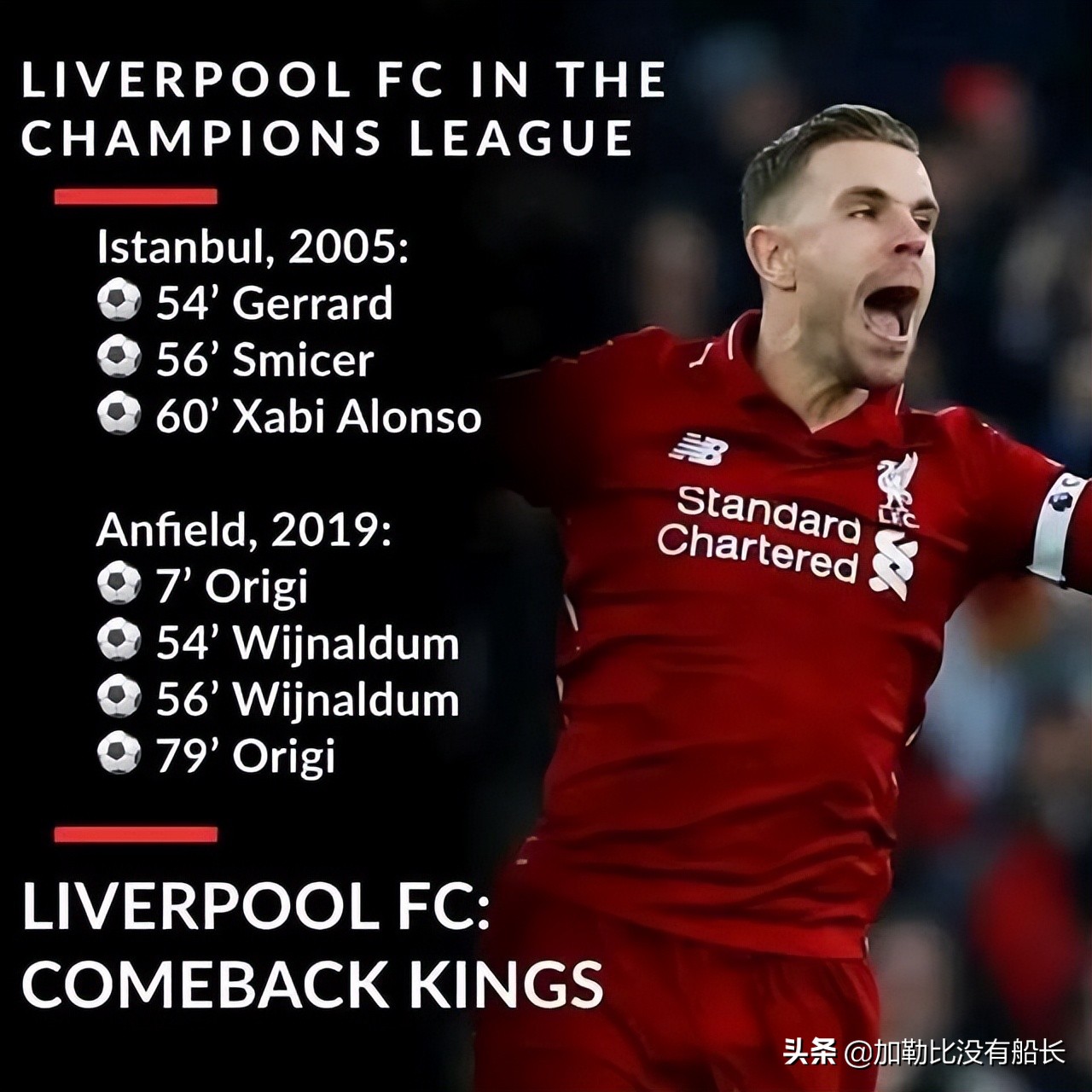 如果奇迹有颜色那一定是利物浦,利物浦还能上演伊斯坦布尔奇迹吗