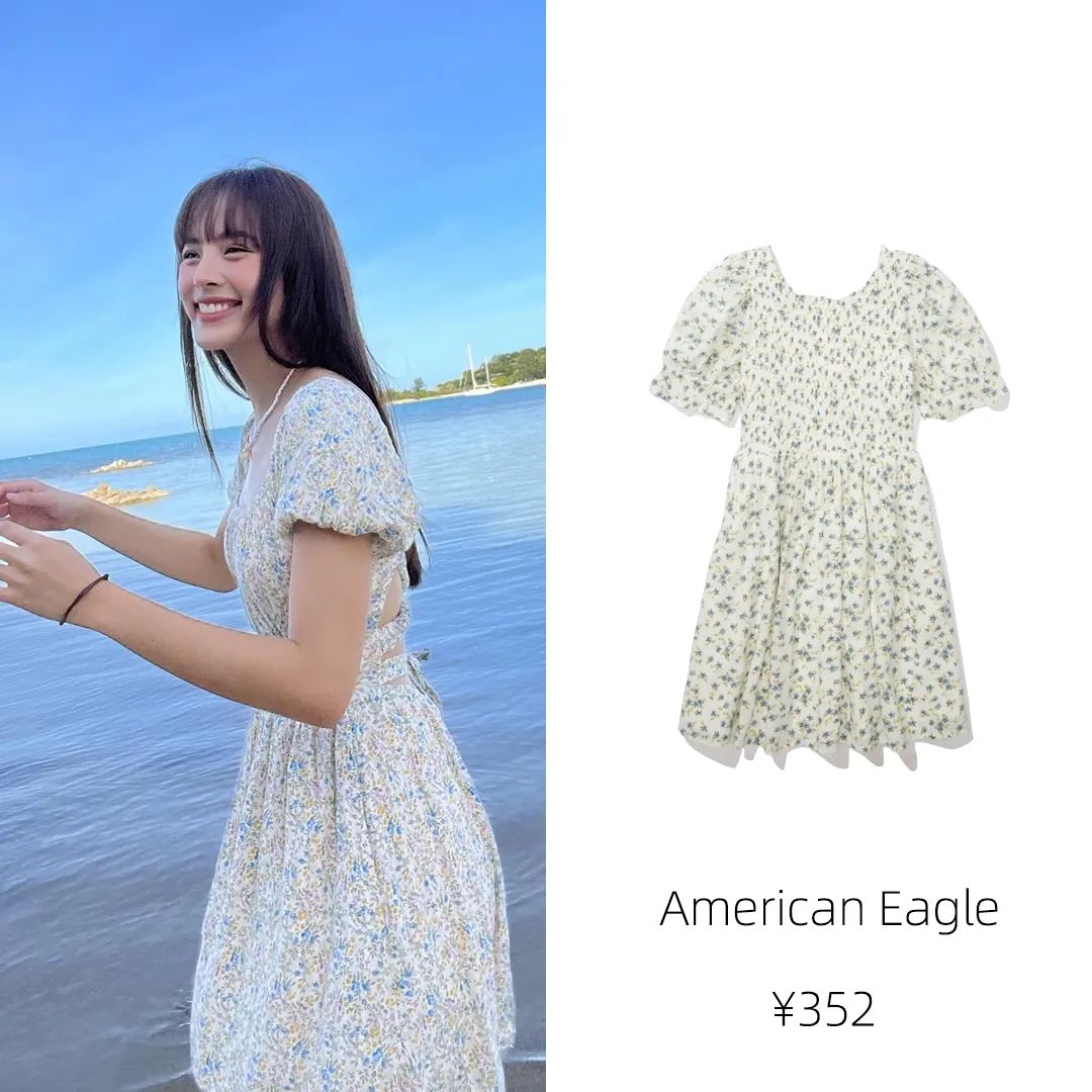 夏日穿搭明星同款,女明星夏季平价同款私服