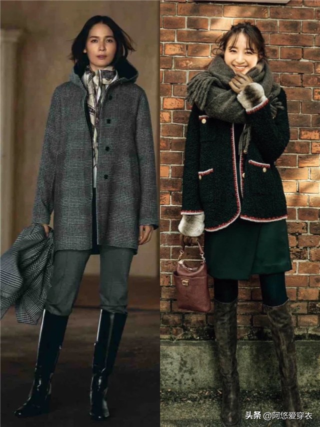 上了年纪的女人穿裙子的搭配技巧,不同年龄女人裙子穿搭