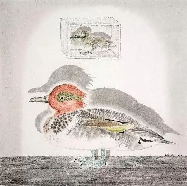 严谨细致的书法,水墨气韵生动的线描