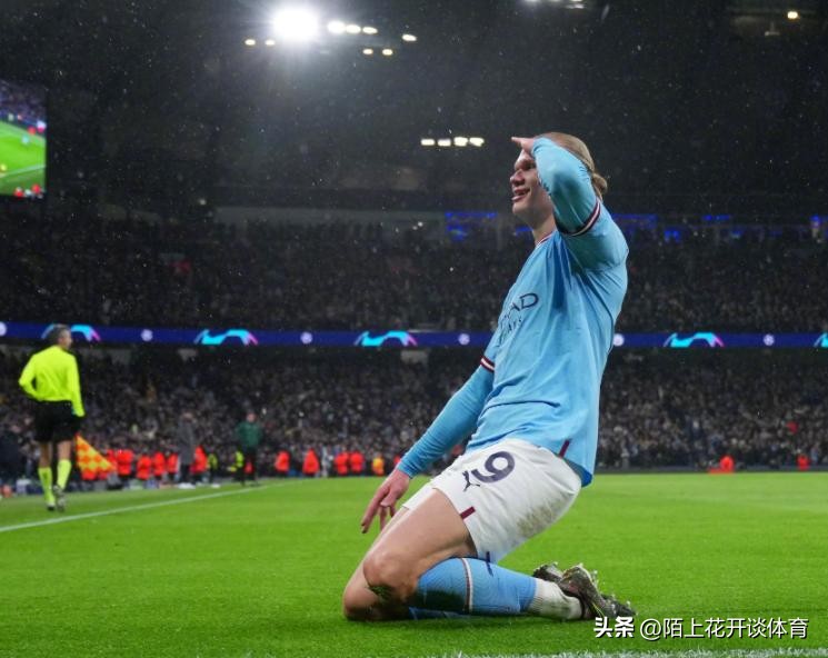 哈兰德五子登科重播,哈兰德五子登科曼城7-0胜莱比锡