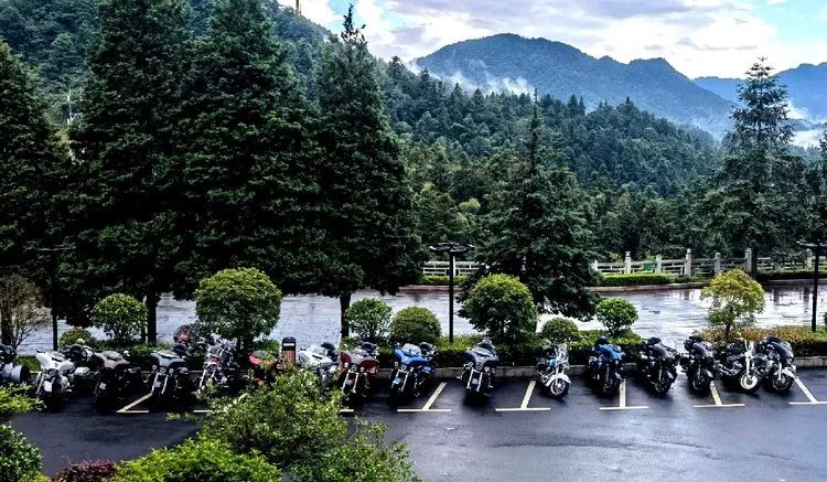 哈雷车主会福州分会,哈雷hog车主会八周年庆典巡游