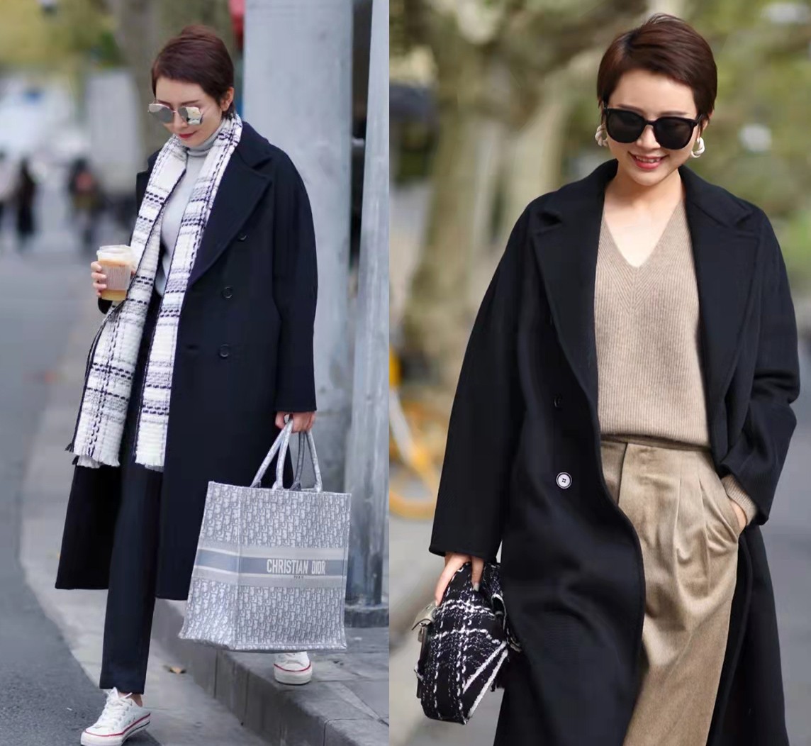 冬天别总穿基础款大衣,冬天别这样穿羽绒服真的很显土气