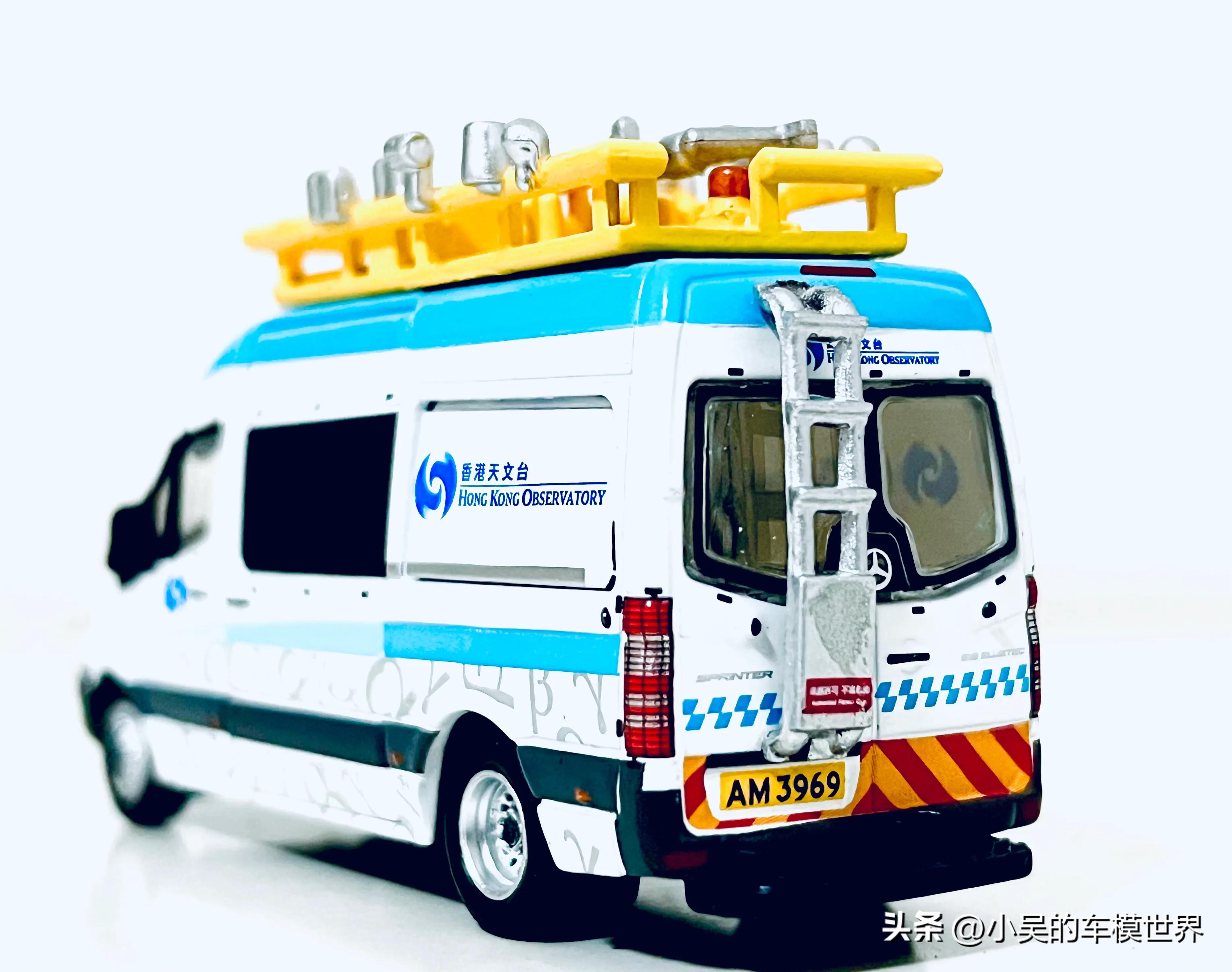 风雨无阻为您报时｜TINY微影40-奔驰sprinter天文台辐射巡测车