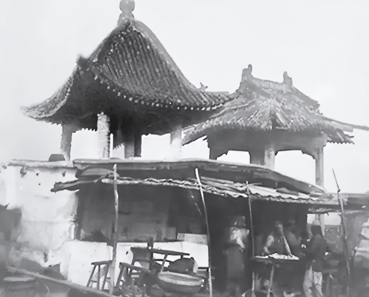 康熙年间卢沟桥,卢沟桥康熙碑亭图片