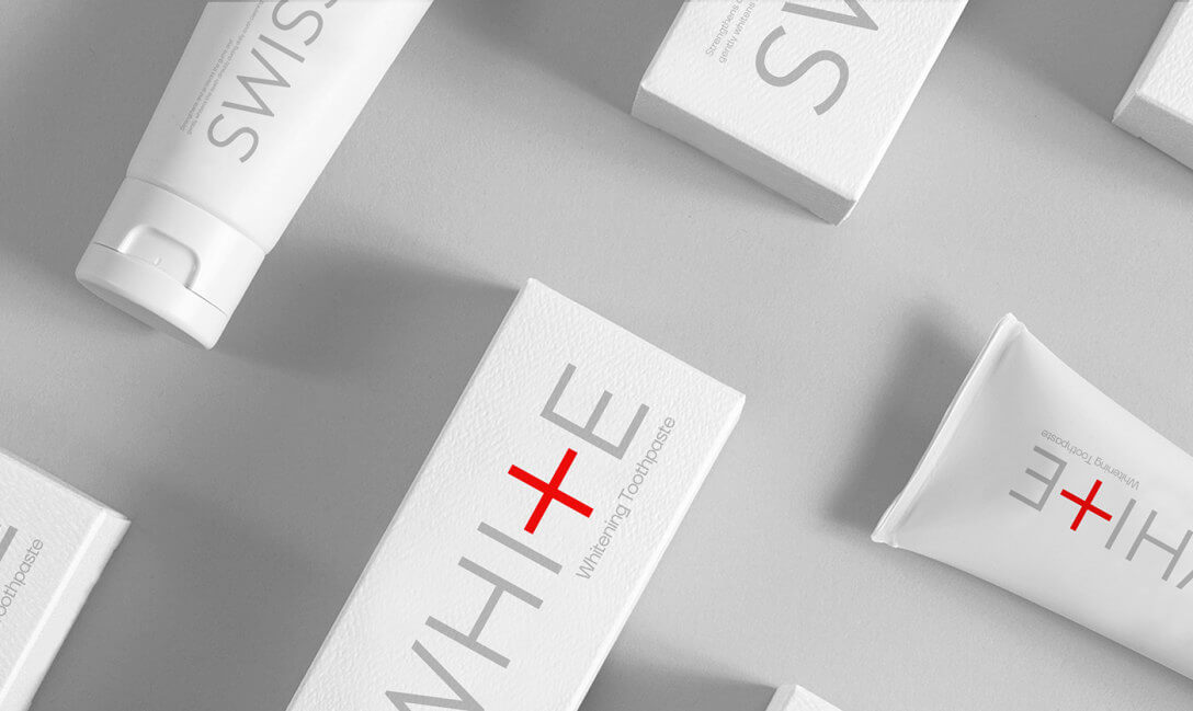 「MHD°妙合分享」独特的牙齿美白,SWISSWHITE医药品牌设计欣赏