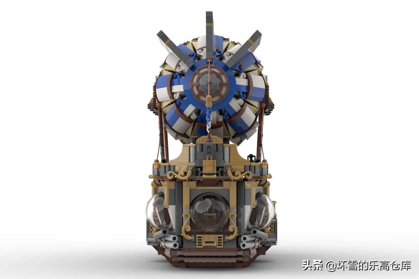 落选的参赛作品,乐高蒸汽飞艇