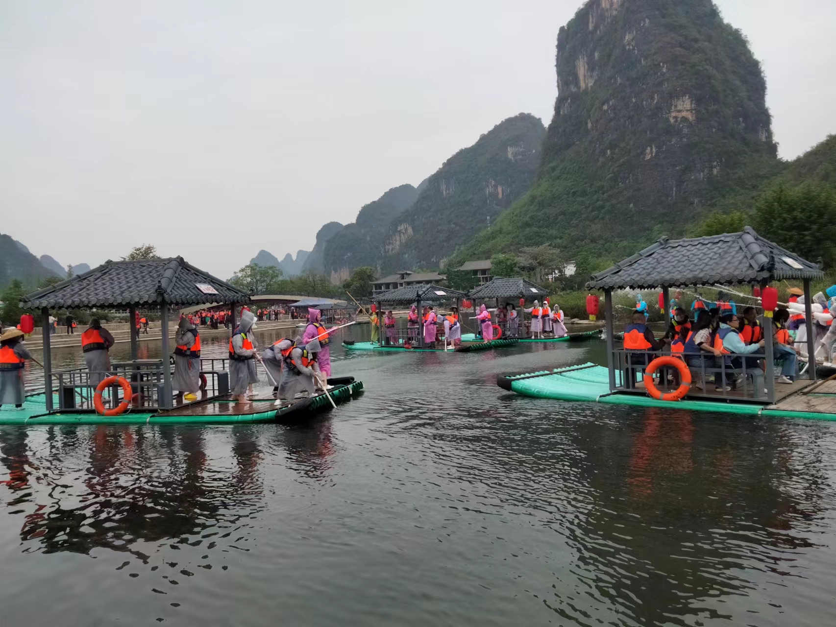 桂林遇龙河：让人怦然心动的“小家碧玉”。