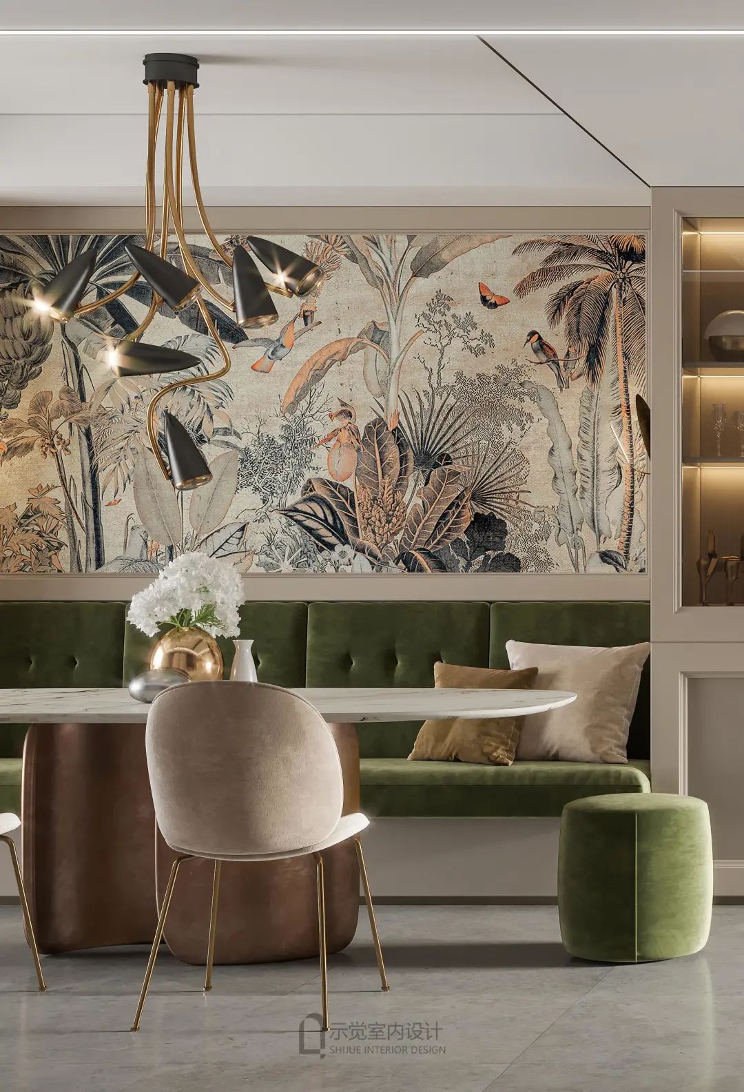 示觉设计|两套西康路989精装房改造，上演着不同“家”的艺术碰撞