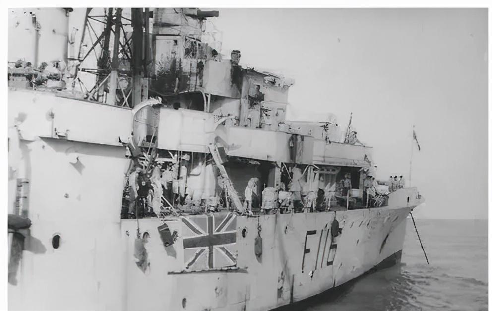 渡江前炮轰英国军舰,1947年炮轰英国军舰