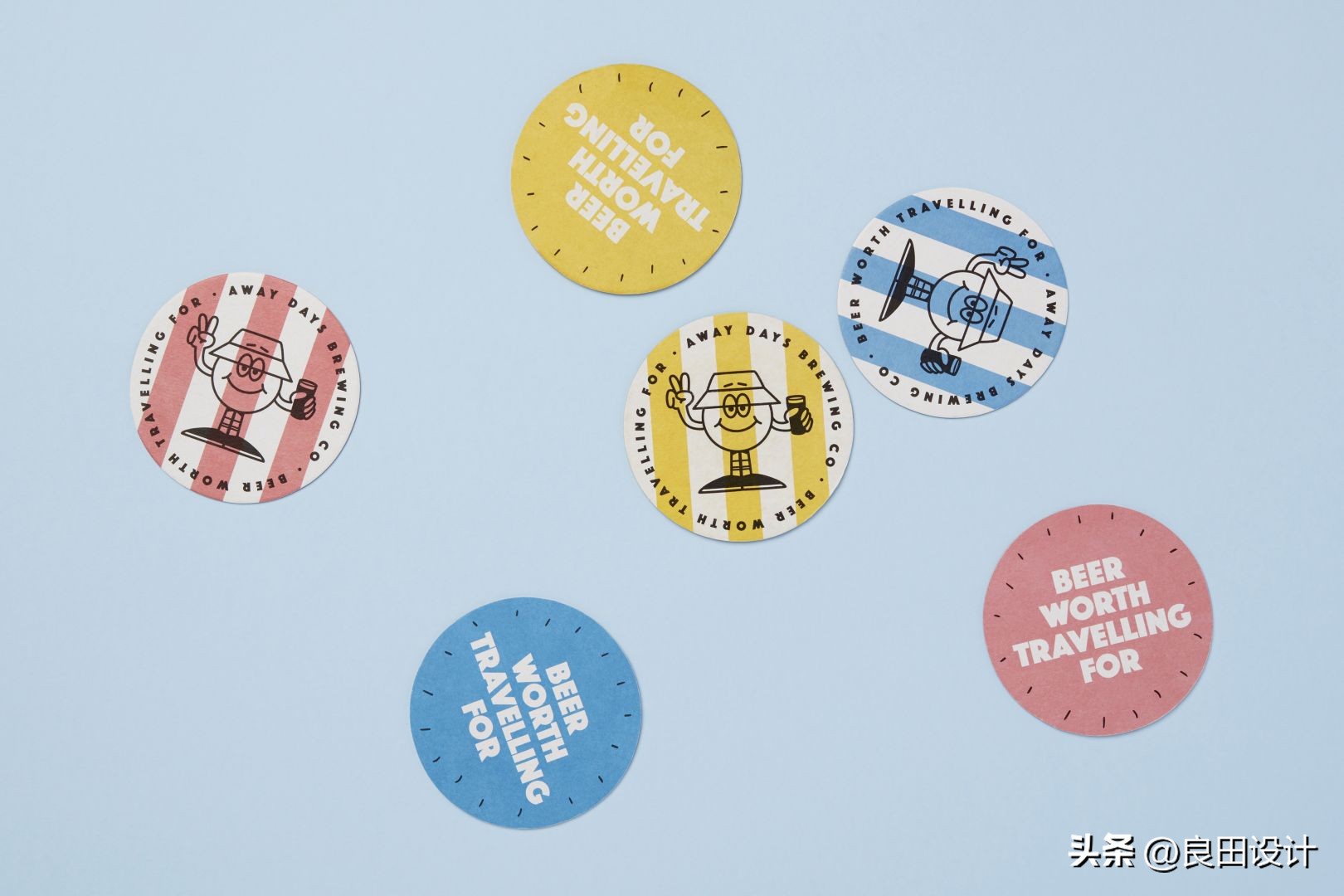 以足球为主题的AwayDays啤酒包装设计
