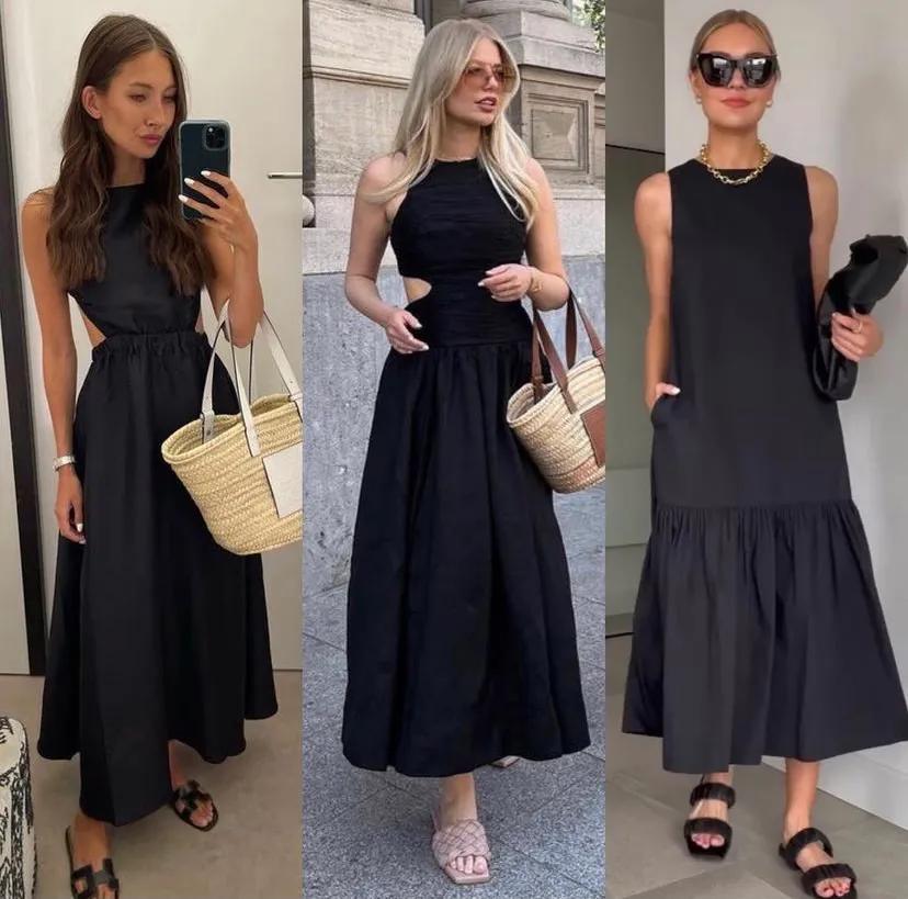 赫本风小黑裙高级感今年最火黑裙,优雅气质的小黑裙了解一下