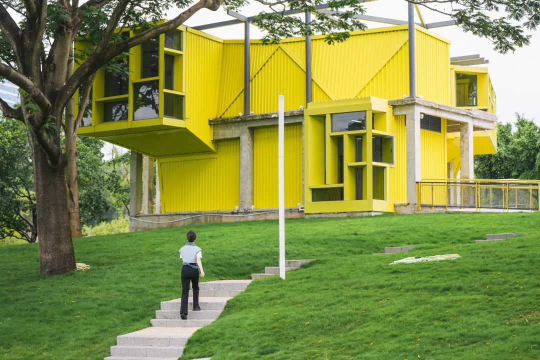 克莱因蓝爆红,克莱因蓝深圳公园