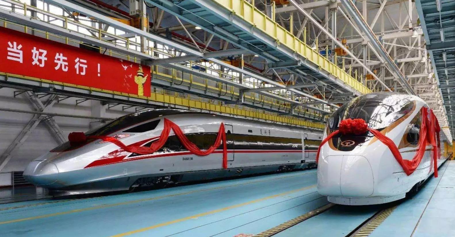 时速超过500公里复兴号高速动车组,中国时速400kmh的高铁视频