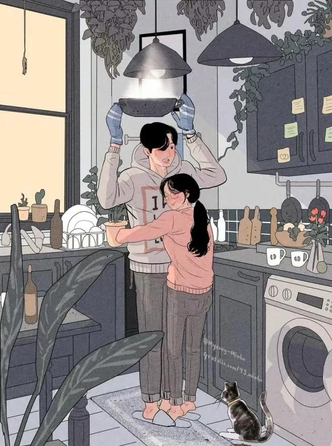 超甜情侣的恋爱日常,情侣接吻超甜视频日常现实