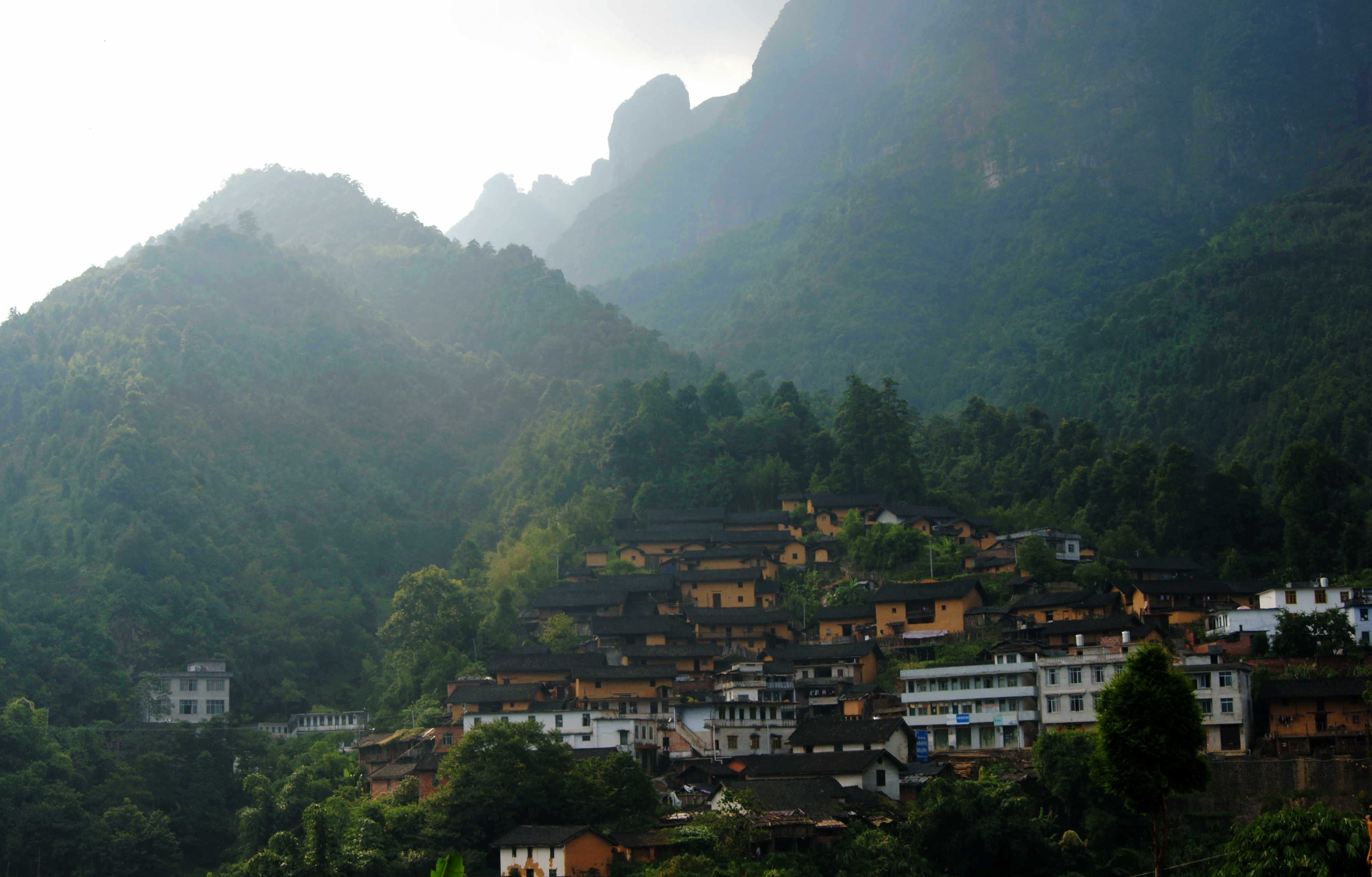 广西金秀冬天美景,广西金秀瑶寨凉快吗